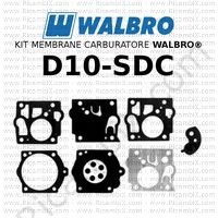 kit membrane carburatore Walbro D10-SDC