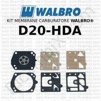kit membrane carburatore Walbro D20-HDA