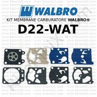 kit membrane carburatore Walbro D22-WAT