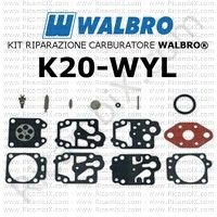 kit riparazione carburatore Walbro K20-WYL