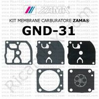 kit membrane carburatore Zama GND-31