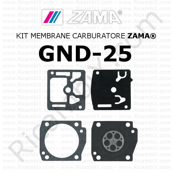 Kit membrane carburatore ZAMA® GND-25
