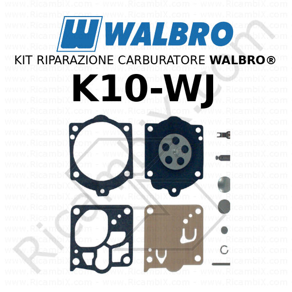 kit riparazione walbro K10 WJ R122320