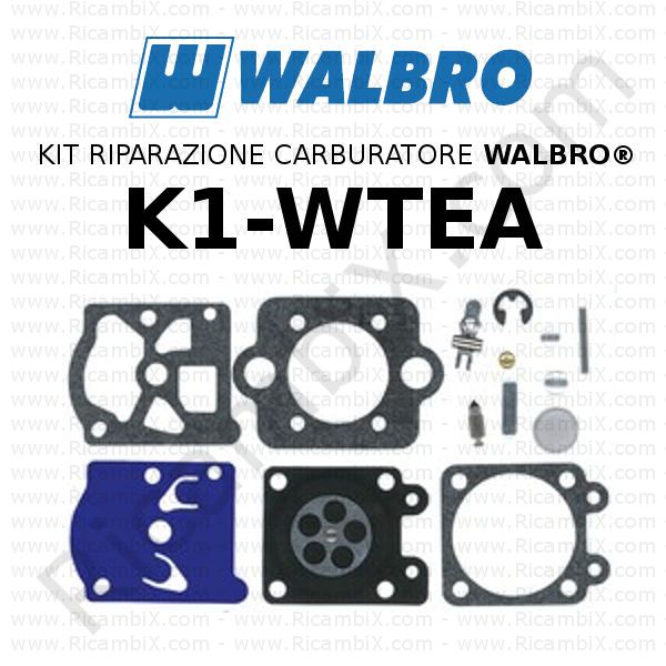 kit riparazione walbro K1 WTEA R122522