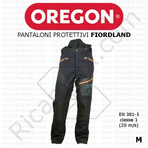 Pantaloni antitaglio Oregon Fiordland 295490/M - taglia M