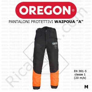 Pantaloni antitaglio Oregon Waipoua A new 295463/M - taglia M