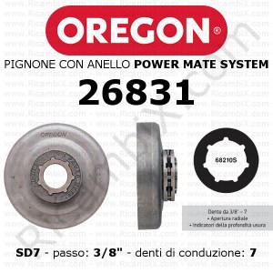 Pignone OREGON® Power Mate SD7 26831 | passo 3/8