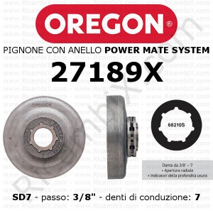 Pignone OREGON® Power Mate SD7 27189X | passo 3/8