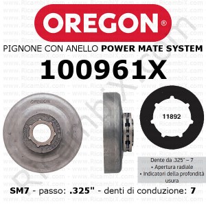 Pignone OREGON® Power Mate SM7 100961X | passo .325 | 7 denti