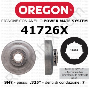 Pignone OREGON® Power Mate SM7 41726X | passo .325 | 7 denti